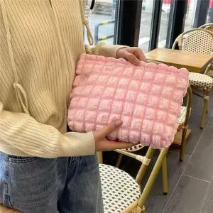 와플 4컬러 여성 파우치 클러치 감성 미니백 미니클러치 데일리파우치 여자미니백