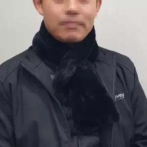 [룽스_66]털 목도리 밍크머플러 고리 데일리 머플러