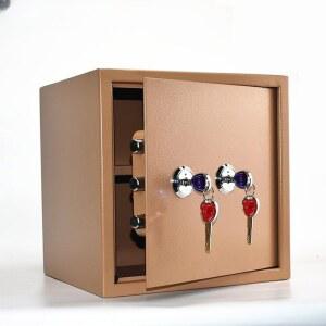 미니금고 소형 도난 23X17X17cm 도난방지 기계 방지 블랙 미니사이즈 내화 25형 보관 싱글 안전 PIN