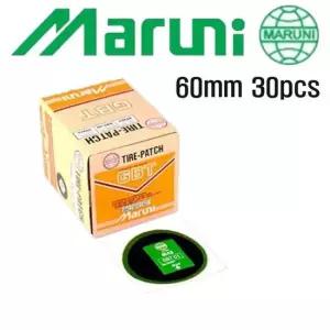 타이어패치 바이어스 MARUNI GBT-01 60mm 30pcs 타이어패치