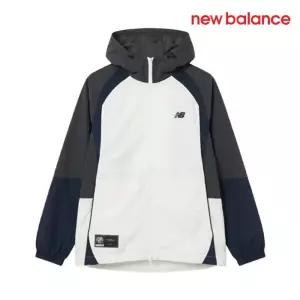 뉴발란스 후드 자켓 /n1- NBNAGCO103 60 / UNI N 컬러블록 웜업자켓