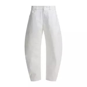 로우웨이스트 라운드 벌룬 진 AA9P1215D002B000 WHITE