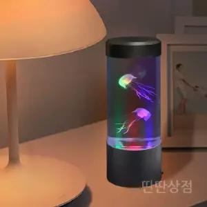 해파리멍 LED 라바 램프 조명 무드등 수면등 해파리무드등 해파리 침실