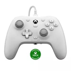 GameSir G7 HE 유선 컨트롤러 Series X S One Windows 0 PC 홀 효과 스틱이 비디오 게임 화이트 라이선스