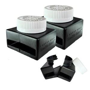 버클 가드 안전벨트 버튼 커버(2-PK)는 및 장애 성인이 버스 상용 밴에서 버클을 풀지 못하도록 방지합니다. 장치를 여는 데 