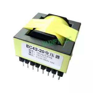 듀얼 12V  0-220V-380V 18V 800W EC42-20 수평 고주파 변압기 인버터