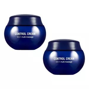 참존 4 in 1 멀티 마사지 콘트롤 크림 200ml 2개 각질제거 피지관리 저자극 단지형