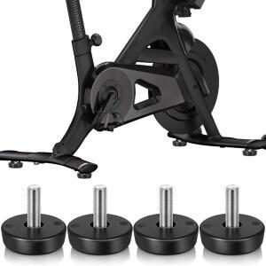 가정용 피트니스 장비 장착 볼트를 위한 교체 확정 비설계 4pcs 러닝머신 발 베이스 밀리스텐 안정성 조절식 나사, 향상을