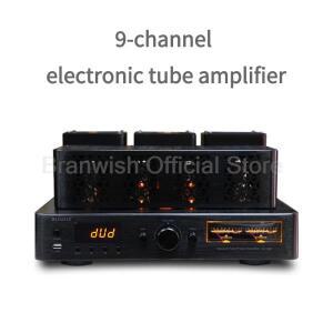 200W+200W 고출력 하이파이 관 앰프 스테이지 오디오 스피커  시어터 블루투스 5.0 지원 4/8Ω