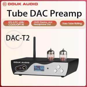 Douk Audio DAC-T2 HiFi S/PDIF USB 프리 블루투스 5.0 수기 OPT/동축 디지털- 변환기  APTX-HD