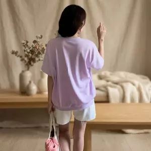 [하프클럽/]여성 데일리 귀여운 캐릭터 루즈핏 반팔 맨투맨