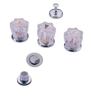 킹스턴 브라스 KB311 아메리카나 비데 수도꼭지, 광택 크롬
