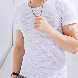 쿨 남성 티셔츠 기능성 반팔티 운동복 매쉬소재