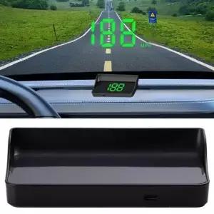 HUD 헤드업 디스플레이 자동차 GPS 디지털 속도계 범용 KM/H 앞유리 프로젝터 MPH 자동 전자 P9P6