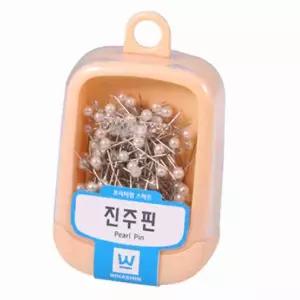 진주핀 1박스 10개입 시침핀 옷핀 옷고정핀 자수부자재