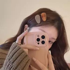 [룽스_66]집게핀 반묶음 앞머리 데일리 기본 2개입 1P