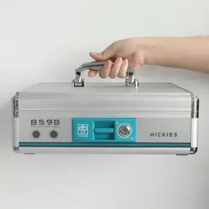 [룽스_66]지폐 동전 통장OTP 안전보관 미니금고 B598