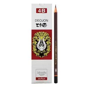 [룽스_66]문화 더존 연필 사비연필 12자루 4B