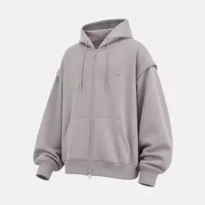 송지오 컬렉션 아크엔젤 메타 후드 집업 그레이 SI2TS705GY