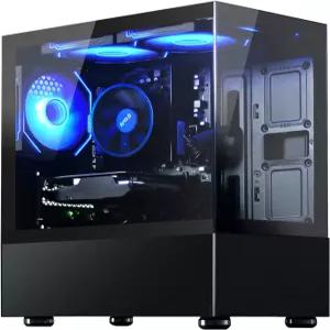 사전 제작 데스크톱 게이밍 PC Ryzen 5 6Core 3.6G 최대 4.1G 16G DDR4 RAM 512G SSD RX560 4G 그래픽 카드