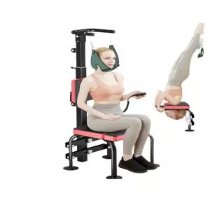자동 경추견인기 전동 운동 거북목 목 의자 운동 견인