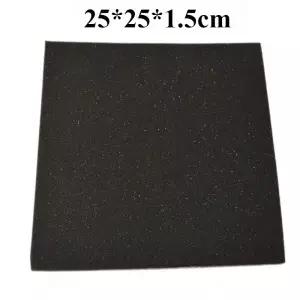 25*25*1.5 38*38*1.5 50*50*1.5 CM 범용 오토바이 스쿠터 프리 커팅 에어 필터 스폰지 변속기 흡기 클리너