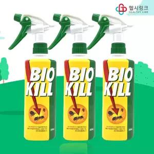 동성 비오킬 500mlx3개 진드기 좀벌레 베드버그 해충 초파리 저독성 살충제 해외여행