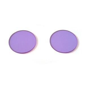 PNB586 CB550 HB685 유리 필터 원형 직경 50mm 34mm 두께 2mm 1PCS