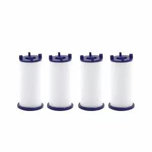 4PCS 은나노 샤워기 헤드 필터 녹물 불순물 제거 정수