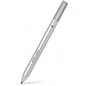 SURFACE PRO 12/11/10/9/8/X용 펜 LAPTOP /BOOK /GO /STUDIO KOBO | 학생 노트 필기 및 아티스트 비즈니스 드로잉을 위한 손바닥 거부 1024 압력 2500H 배터리 수명 액티브 스타일러스 펜슬 M85