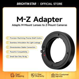 브라이트인 스타 LCM-Z 어댑터 컨버터 링 카메라 렌즈 라이카 M 마운트 니콘 Z Z6 Z7 Z9 Z50로 변환
