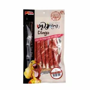 콜라겐 오리 껌말이 7개입 애완견 사료 닭 간식 관절 건강 스낵 자연 재료 동물 영양