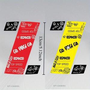 2pcss/60/62mm 림 깊이 호환 로드 자전거 휠세트 에어 노즐 스티커 밸브 DT SWISS 고정 장식 필름