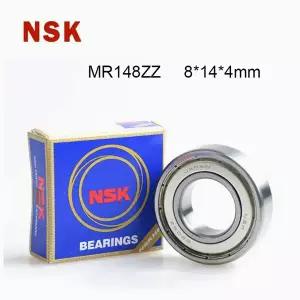 일본 NSK MR148ZZ 고속 딥 그루브 볼 미니어처 미니 베어링 MR148ZZ MR148-ZZ 8x14x4mm 베어링 스틸 5 개 1