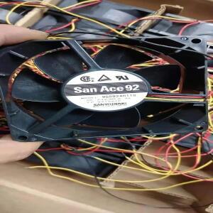 SANYO DENKI 9G0924H110 DC 24V 0.3A 90x90x38mm 3선 서버 냉각팬