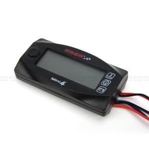 바이크 오토바이 Cb500x n125 X250 300 KOSO 미니용 LED 디지털 디스플레이 수온 rpm 게이지 전압계 시간