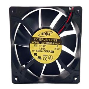 ADDA AD1212HB-F91GP DC 12V 1.95A 120x120x38mm 2선 서버 냉각 팬
