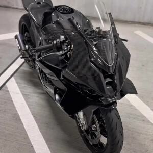 ABOK-페어링 윙렛 스포일러 윈드실드 윙 BMW 호환 S1000RR RR 2015-2018 바이크 오토바이 페어링