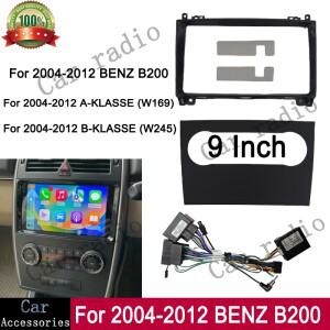 2004-2012 벤츠 B200/W169/W245 차량용 9인치 안드로이드 스테레오 프레임 플레이어 헤드 유닛 패시아 패널