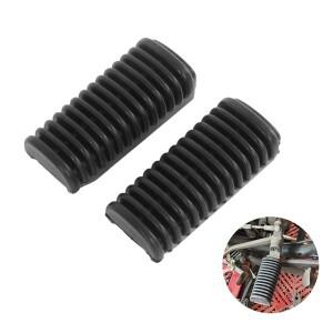 BMW 호환 R45 R65 R75 R90 R100 프론트 풋레스트 고무 페달 패드 커버 카페 레이서 액세서리