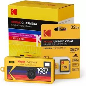32GB 메모리 카드 번들이 된 코닥 차메라 키 체인 디지털 카메라 랜덤 스타일 블라인드 박스 싱글 2개 품목