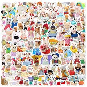 꾸미기 스티커 100PCS Calico 동물 노트북 스크랩북 장식 낙서 데칼 스케이트 보드 방수