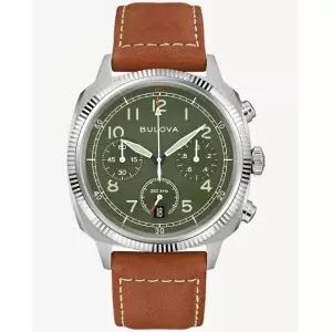 [Bulova] 부로바 밀리터리 96B482 고정밀 쿼츠 크로노그래프 남성용 시계 아메리카