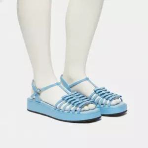 슈콤마보니 Multi strap platform sandals blue DG2AM26039BLU 2