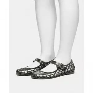 슈콤마보니 Jelly flats black DG1DM26001BLK 1
