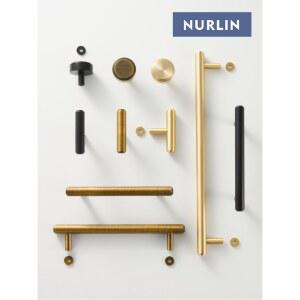 서랍레일 Nurlin 솔리드 브래스 일반 주방 캐비닛 손잡이 매트 블랙 골동품 황동 옷장 서랍 도어 핸들 당겨 새로운