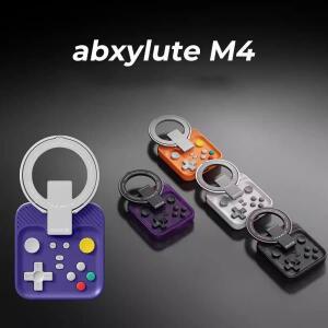 Abxylute M4 스냅온 모바일 게임패드 폰 컨트롤러 마그네틱 미니 레트로 MagSafe (IOS/안드로이드/스위치/P