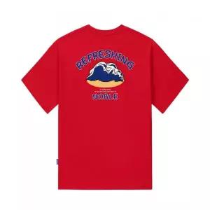 매장정품 TRIPSHION 트립션 BLUE WAVE LOGO 티셔츠 - 레드 TRIP22TSRED009 1811508