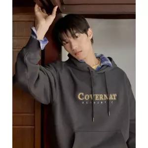 매장정품 COVERNAT 커버낫 센터 로고 후디 차콜 CO2601HD03CH 1753116