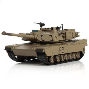 NUOTIE 1/72 스케일 M1A2 에이브럼스 군용 중전차 모델 클래식 모던 미국 다이캐스트 차량 탱크 모델, 투명 보관함 선물 또는 컬렉션 포함